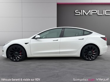 Tesla model 3 2021 performance dual motor awd, garantie des batteries 2029. occasion simplicicar villejuif  simplicicar...