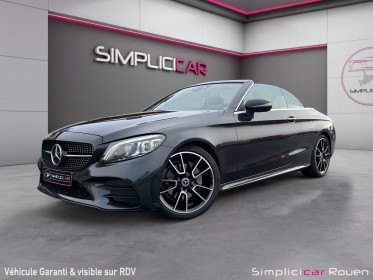 Mercedes classe c cabriolet 200 9g-tronic amg line occasion simplicicar rouen simplicicar simplicibike france