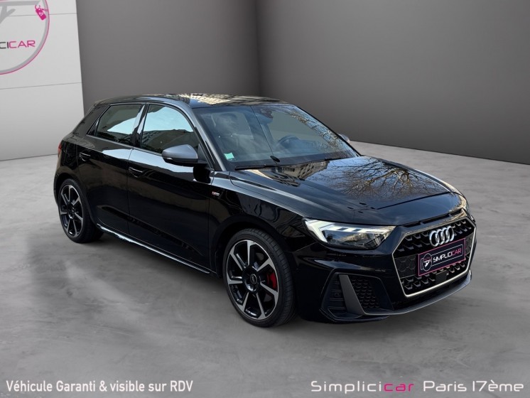 Audi a1 sportback 40 tfsi 207 ch s tronic 7 s line / carplay / garantie 12 mois occasion paris 17ème (75)(porte maillot)...