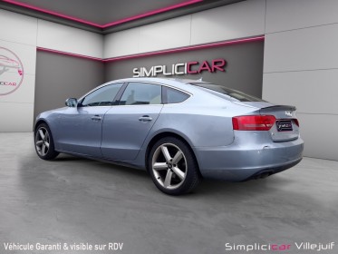 Audi a5 sportback 2.0 tdi 143 s line multitronic a full entretien audi gps radar de recul régulateur/limitateur garantie...