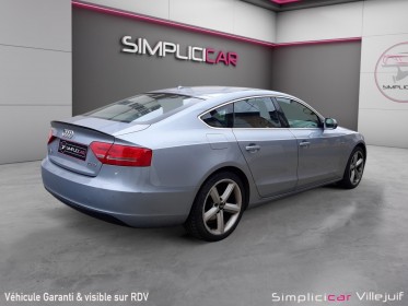 Audi a5 sportback 2.0 tdi 143 s line multitronic a full entretien audi gps radar de recul régulateur/limitateur garantie...