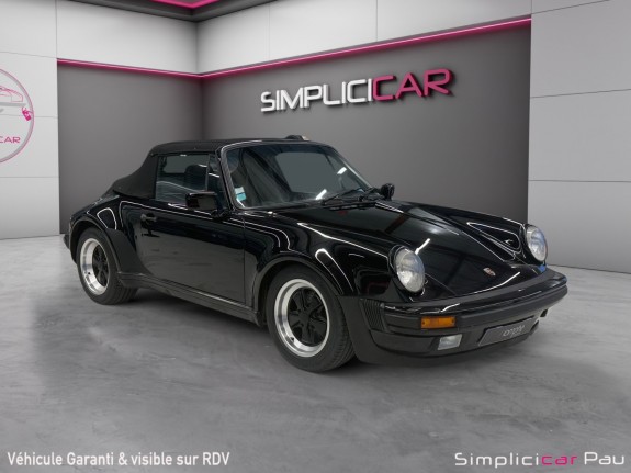 Porsche 911 cabriolet carrera 3.2 turbo look occasion simplicicar pau simplicicar simplicibike france