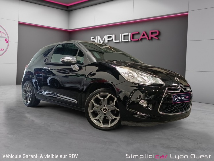 Citroen ds3 thp 155 sport chic / garantie 12 mois occasion simplicicar lyon ouest simplicicar simplicibike france