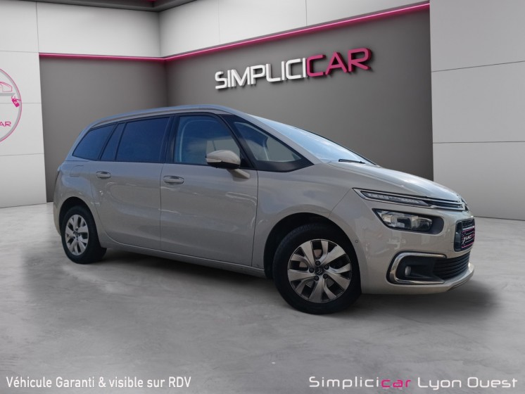 Citroen grand c4 spacetourer puretech 130 ss bvm6 shine pack occasion simplicicar lyon ouest simplicicar simplicibike france