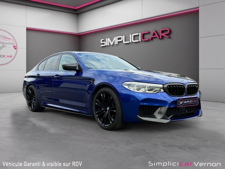 Bmw m5 f90 600 ch bva8  comme neuve  admission carbone eventuri v2  eléments carbone  garantie 12 mois occasion simplicicar...