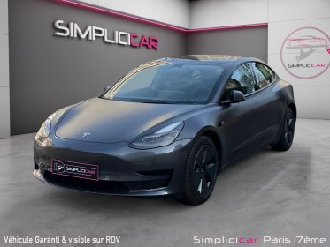 Tesla model 3 autonomie standard plus rwd / ppf gris mat / garantie 12 mois occasion paris 17ème (75)(porte maillot)...