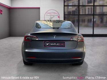 Tesla model 3 autonomie standard plus rwd / ppf gris mat / garantie 12 mois occasion paris 17ème (75)(porte maillot)...