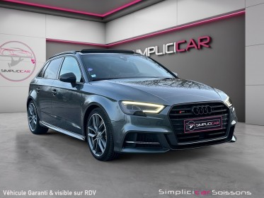 Audi s3 sportback 2.0 tfsi 310 s tronic 7 quattro - suivi audi/toit pano/acc/virtual/sièges massants et chauffants -......