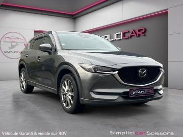 Mazda cx-5 2019 .2l skyactiv-d 184 ch 4x4 bva6 takumi - suivi/caméra 360/bose/sièges et volants chauffants/ garantie 12...