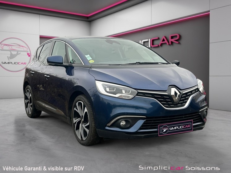 Renault scenic iv blue dci 150 intens - suivi renault/caméra/radar av ar/led ambiance- garantie 12 mois occasion simplicicar...