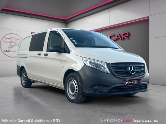 Mercedes vito fourgon 114 cdi long bva rwd select - 4x4/6 places/portes latérales vitrées - garantie 12 mois occasion...