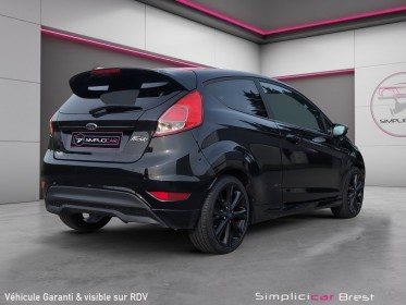 Ford fiesta 1.0 ecoboost 140 ss black edition-garantie 12 mois occasion simplicicar brest simplicicar simplicibike france