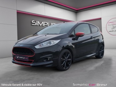 Ford fiesta 1.0 ecoboost 140 ss black edition-garantie 12 mois occasion simplicicar brest simplicicar simplicibike france