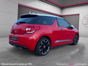 Citroen ds3 e-hdi 115 airdream sport chic occasion simplicicar limoges  simplicicar simplicibike france