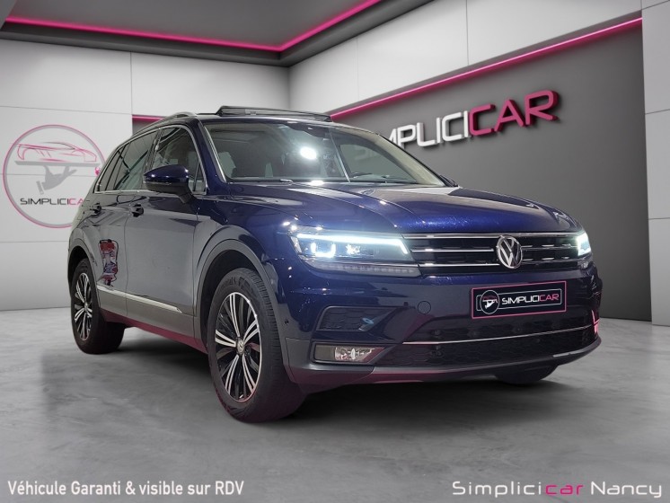 Volkswagen tiguan 2.0 tdi 190 4motion carat exclusive full options - garantie 12 mois occasion simplicicar nancy simplicicar...