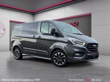 Ford transit custom fourgon 320 l1h1 2.0 ecoblue 170 bva sport - garantie 12 mois occasion simplicicar brest simplicicar...