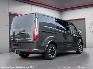 Ford transit custom fourgon 320 l1h1 2.0 ecoblue 170 bva sport - garantie 12 mois occasion simplicicar brest simplicicar...