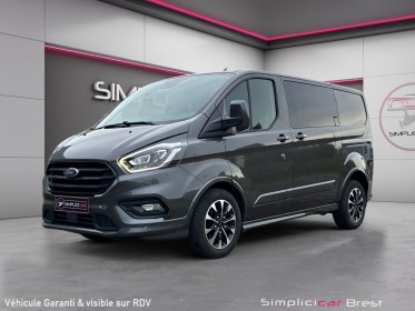 Ford transit custom fourgon 320 l1h1 2.0 ecoblue 170 bva sport - garantie 12 mois occasion simplicicar brest simplicicar...