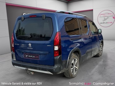 Peugeot rifter long bluehdi 130 ss eat8 gt line - 5 places - carplay - attelage - caméra - boite auto occasion simplicicar...