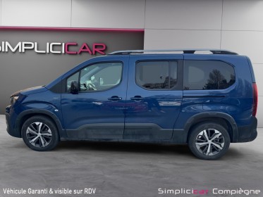 Peugeot rifter long bluehdi 130 ss eat8 gt line - 5 places - carplay - attelage - caméra - boite auto occasion simplicicar...