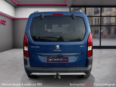 Peugeot rifter long bluehdi 130 ss eat8 gt line - 5 places - carplay - attelage - caméra - boite auto occasion simplicicar...