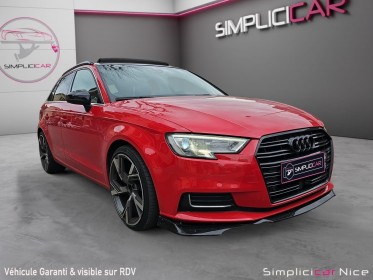 Audi a3 sportback 1.5 tfsi 150 s tronic kit s3 virtual cockpit occasion  simplicicar vaucresson nice - pfvauto simplicicar...