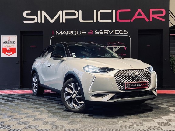 Ds ds3 crossback e-tense grand chic - entetien ds - garantie 12 mois occasion  simplicicar aix les bains simplicicar...