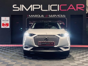 Ds ds3 crossback e-tense grand chic - entetien ds - garantie 12 mois occasion  simplicicar aix les bains simplicicar...