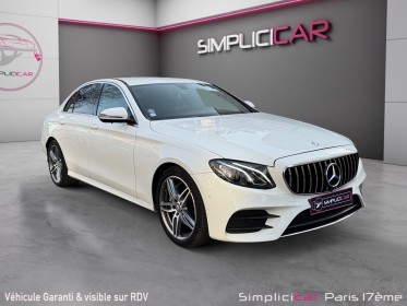 Mercedes classe e 200 9g-tronic sportline garantie 12 mois occasion paris 17ème (75)(porte maillot) simplicicar simplicibike...