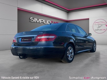 Mercedes classe e avantgarde 220 cdi vidange  boite moteur ok cuir xenon attelage occasion avignon (84) simplicicar...