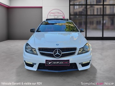 Mercedes classe c coupe c63 amg ii 487ch toit ouvrant occasion  simplicicar vaucresson nice - pfvauto simplicicar...