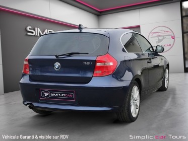 Bmw serie 1 e81 118i 143 ch luxe a occasion simplicicar tours  simplicicar simplicibike france