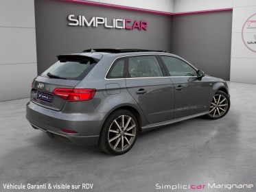 Audi a3 sportback 2.0 tdi 150 s tronic 6 s-line suivi audi complet toit ouvrant virtual cockpit garantie 12 mois occasion...