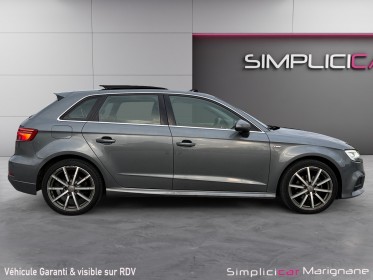 Audi a3 sportback 2.0 tdi 150 s tronic 6 s-line suivi audi complet toit ouvrant virtual cockpit garantie 12 mois occasion...