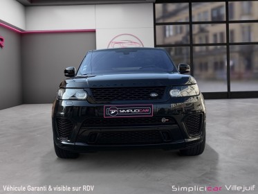 Land rover range rover sport 2015 mark iv v8 s/c 5.0l svr a caméra de recul garantie 12 mois occasion simplicicar villejuif ...