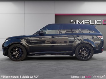 Land rover range rover sport 2015 mark iv v8 s/c 5.0l svr a caméra de recul garantie 12 mois occasion simplicicar villejuif ...