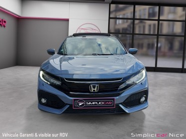 Honda civic 2018 1.0 i-vtec exclusive premium toit ouvrant occasion  simplicicar vaucresson nice - pfvauto simplicicar...