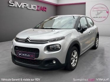 Citroen c3 2017 puretech feel, carplays, radar av/ar, courroie neuve, garantie 12 mois, occasion simplicicar villejuif ...