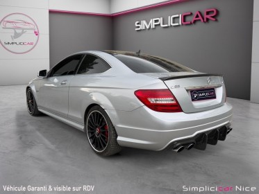 Mercedes classe c coupe c63 amg occasion  simplicicar vaucresson nice - pfvauto simplicicar simplicibike france