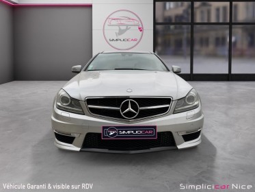 Mercedes classe c coupe c63 amg occasion  simplicicar vaucresson nice - pfvauto simplicicar simplicibike france