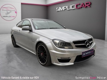 Mercedes classe c coupe c63 amg occasion  simplicicar vaucresson nice - pfvauto simplicicar simplicibike france