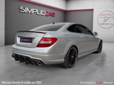 Mercedes classe c coupe c63 amg occasion  simplicicar vaucresson nice - pfvauto simplicicar simplicibike france