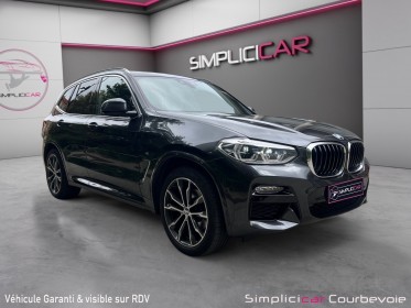 Bmw x3 g01 xdrive 20i 184ch bva8 m sport garantie 12 mois toit ouvrant caméra 360° sièges Électrique À mémoire......