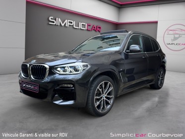 Bmw x3 g01 xdrive 20i 184ch bva8 m sport garantie 12 mois toit ouvrant caméra 360° sièges Électrique À mémoire......