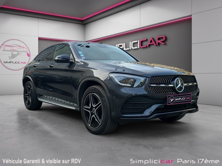 Mercedes glc coupe 300 e 9g-tronic 4matic amg line toit ouvrant entretien complet mercedes sort de révision occasion paris...