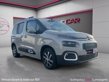 Citroen berlingo taille m bluehdi 100 ss bvm shine occasion simplicicar limoges  simplicicar simplicibike france