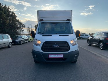 Ford transit fourgon 20m3  hayon p350 l3h3 2.2 tdci 155 ambiente garantie 12 mois occasion simplicicar perpignan  simplicicar...