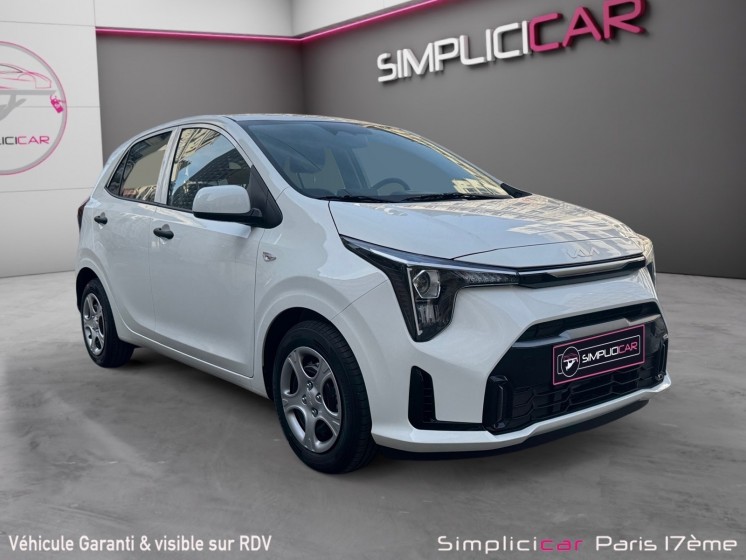 Kia picanto 1.0 dpi 63ch bvm5 motion/garantie constructeur/voiture neuve/camÉra recul/apple et android auto occasion paris...