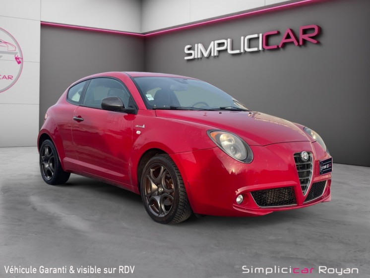 Alfa romeo mito 1.3 jtdm 85 ch qv line révisé  garanti 12 mois occasion simplicicar royan simplicicar simplicibike france