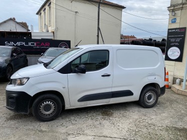 Peugeot partner fourgon long 1.6 bluehdi 100 bvm5 premium occasion simplicicar livry gargan simplicicar simplicibike france